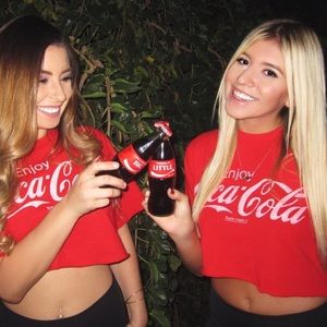 Coca Cola Crop Top